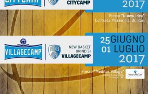 City e Village Camp: nascono i primi camp estivi organizzati dalla New Basket Brindisi