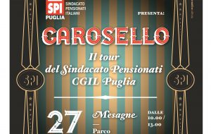 Anziani e famiglie: fa tappa a Mesagne il carosello dello SPI Cgil Puglia