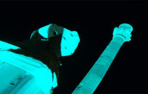 Trent’anni di Erasmus: questa sera Colonna Romana illuminata di blu