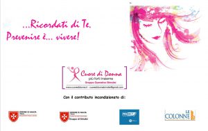 Cuore di Donna in piazza Vittoria per una giornata di visite ed ecografie senologiche gratuite
