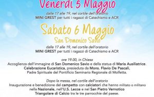 La Parrocchia San Giovanni Bosco di S. Pietro in festa per San Domenico Savio