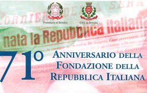 Festa della Repubblica: oggi a Brindisi cerimonia in Piazza Santa Teresa