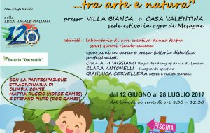 Al via le iscrizioni al Centro Estivo 2017 “la fattoria della felicità… tra arte e natura”