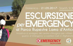 Escursione per Emergency al Parco rupestre Lama d’Antico