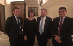 Patroni Griffi incontra l’ambasciatore albanese in Italia