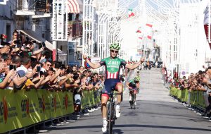 Il trevigiano Gianluca Milani vince a Ceglie il Campionato Italiano di Ciclismo su strada Èlite. Domani tocca agli under 23