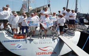 Idrusa ha portato il vessillo della “Buona Vela” nella Brindisi-Corfù