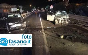 Incidente stradale: un morto e due feriti gravi sulla Fasano-Selva