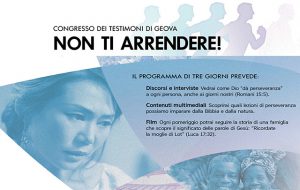 Non ti arrendere: dal 21 Luglio la tre giorni di congresso dei Testimoni di Geova nel PalaPentassuglia