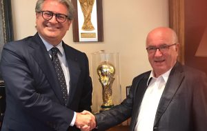 Incontro Ferrarese Tavecchio per la valorizzazione stadi italiani