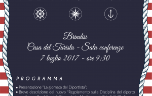 Venerdì a Brindisi è “la “Giornata del Diportista”