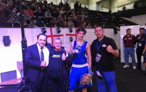 La Pugilistica Rodio con Cristina Mazzotta al Guanto d’oro femminile di Milano