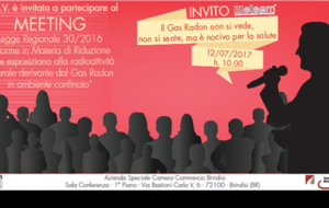 Gas radon, normative e monitoraggio: se ne parla mercoledì 12 presso la Camera di Commercio