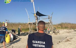 Abusivismo a Torre Guaceto: l’intervento della Guardia Costiera