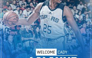 E’ ufficiale: l’haitiano Cady Lalanne è il nuovo pivot della New Basket Brindisi