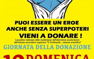 Domenica 10 donazione di sangue presso i locali dell’ospedale De Lellis di Mesagne