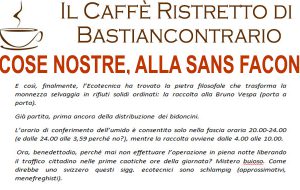Il Caffè Ristretto di BastianContrario