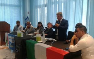 Alemanno e Diop in visita a Brindisi