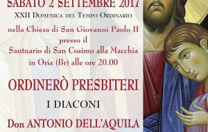Tre giovani diaconi ricevono l’ordinazione presbiterale