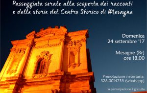Storie da Scoprire: domenica passeggiata serale nel Centro Storico di Mesagne