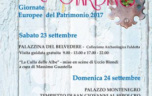Giornate europee del Patrimonio:   Visita guidata ai giardini di Palazzo Montenegro e del Tempio di San Giovanni al Sepolcro