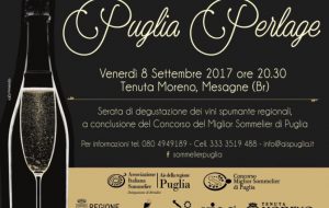AIS Puglia Perlage, i vini spumanti pugliesi per celebrare il 1° titolo di “Miglior Sommelier di Puglia”