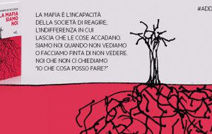 Giovedì a Palazzo Nervegna Libera presenta “La Mafia siamo noi” di Sandro De Riccardis,