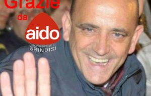 Aido Brindisi ringrazia la famiglia di Mimmo Mele per la donazione degli organi