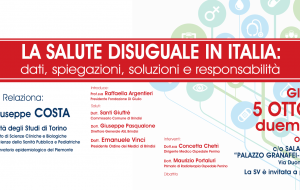 Sanità disuguale in Italia: dati, spiegazioni, soluzioni e responsabilità: se ne parla domani nel ricordo del prof. Di Giulio