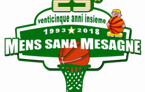 La Mens Sana Mesagne festeggia un quarto di secolo