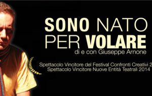 “Sono nato per volare” inaugura la stagione del Teatro Kopò di Brindisi