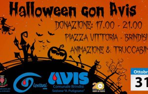 A Brindisi Hallowen con donazione di sangue per l’AVIS