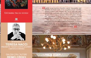 Sabato 7 si presenta a Brindisi “Un’ombra tra gli scogli”  di Remo Croci