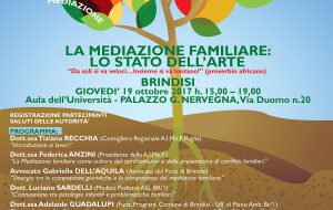 Mediazione familiare: se ne parla giovedì 19 a Palazzo Nervegna