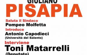 Giuliano Pisapia a Mesagne “Per un campo largo e plurale”