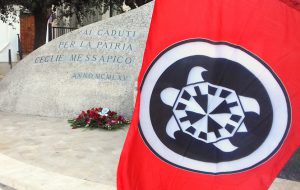 CasaPound commemora i caduti della Grande Guerra