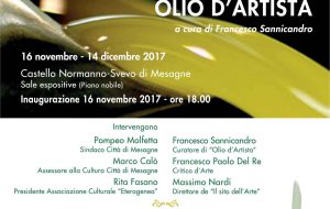 La Mostra itinerante “Olio d’Artista” fa tappa al Castello di Mesagne