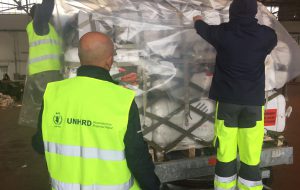 Partito da Brindisi un volo con aiuti umanitari per i terremotati dell’Irak
