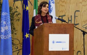 La Presidente Boldrini visita la base umanitaria UNHRD di Brindisi: “questo luogo ci riempie d’orgoglio”