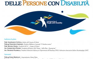 Giornata Internazionale delle Persone con Disabilità: Ostuni la celebra con un interessante convegno