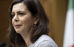 Laura Boldrini visita la Base Onu di Brindisi