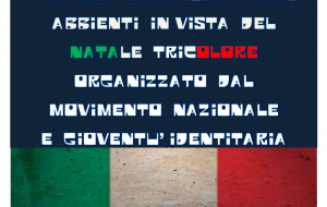 Domani la raccolta di generi di prima necessità organizzata da MNS e Gioventù Identitaria
