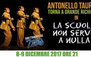 “La scuola non serve a nulla” al Teatro Kopò