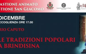 Lunedì 18 “Natale. Le tradizioni popolari e i cunti dell’area brindisina”