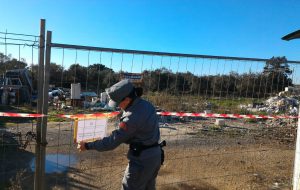 Sequestrata discarica abusiva nelle campagne di San Vito