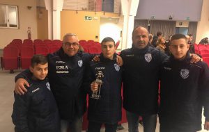Gran Premio Giovanissimi del Salento: premiati i tecnici del Brindisi FC