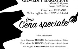 Una cena speciale dell’ordine degli Architetti presso la Coop Eridano