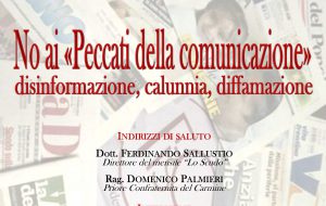 Venerdì ad Ostuni il convegno “No ai peccati della comunicazione. Disinformazione, calunnia, diffamazione”.”