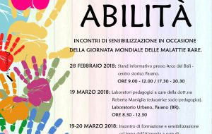 Giornata Mondiale delle Malattie Rare: RareAbilità a Fasano