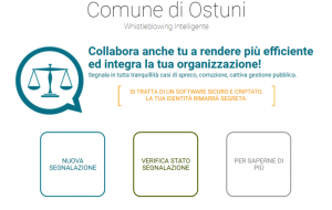 Aggiornato il Piano triennale per la Prevenzione della Corruzione e per la Trasparenza del Comune di Ostuni
